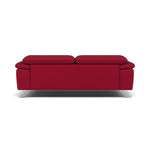 Nicoletti Puccini Small 3 Seater Sofa - 2.5 Seater Sofa NA — Coupe' FR 305 Rosso, gallery image 2