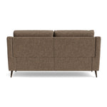 Revel Small 3 Seater Sofa - 2.5 Seater Sofa Compact Fabric — FAB-LKV - 12 TAUPE, gallery image 2
