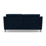 Revel 3 Seater Recliner Sofa - 2.5 Seater Sofa with 2 Power Recliners Fabric - Power Recliner with USB — FAB-LKV - 13 NAVY, gallery image 2
