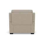 Eldon Recliner Armchair - Power Recliner Chair Fabric - Power Recliner with USB — FAB-MIL-120 MINK, gallery image 2