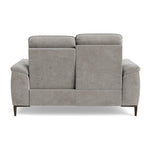 Loma 2 Seater Recliner Sofa - 2 Seater Sofa with 2 Power Recliners USB Fabric - Power Recliner with USB — FAB-NTS - 11 DOVE, gallery image 2