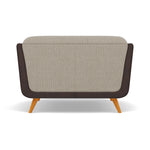 Siena Armchair - Armchair F8 + Cat 60 — Hopsack Linen 70004+Cat 60/08, gallery image 2