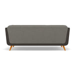 Siena Large 2 Seater Sofa - 2.2 Seater Sofa F8 + Cat 60 — Hopsack Platinum 70003+Cat 60/21, gallery image 2