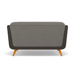 Siena Loveseat - 1.5 Seater Sofa F8 + Cat 60 — Hopsack Platinum 70003+Cat 60/21, gallery image 2