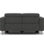 Hoy 2 Seater Sofa - 2 Str Static W/Manual Headrest Fabric — KB-1281-UK Darwin Charcoal, gallery image 2