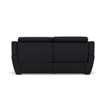 Echo 3 Seater Recliner Sofa - 2.5 Seater Sofa 2 Power Recliners Cat 25S - Power Recliner Power Footrest Headrest & USB — NCS-023C BLACK, gallery image 2
