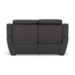 Echo 2 Seater Recliner Sofa - 2 Seater 2 Power Recliners Lumber Support Cat 25S - Power With Power Headrest Footrest Lumbar & USB — NCS-180E SLATE GREY, gallery image 2