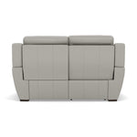 Echo 2 Seater Recliner Sofa - 2 Seater 2 Power Recliners Lumber Support Cat 25S - Power With Power Headrest Footrest Lumbar & USB — NCS-251E GREY, gallery image 2