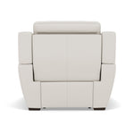Echo Recliner Armchair - Power Recliner Chair Lumber Support Cat 25S - Power With Power Headrest Footrest Lumbar & USB — NCS-744D STAR WHITE, gallery image 2