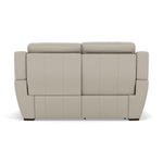Echo 2 Seater Recliner Sofa - 2 Seater 2 Power Recliners Lumber Support Cat 25S - Power With Power Headrest Footrest Lumbar & USB — NCS-946B FEATHER GREY, gallery image 2