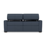 Beck Small 3 Seater Recliner Sofa - 2.5 Seater Sofa with 2 Power Recliners (Compact) Cat 20S - Power Recliner with USB — NWS-518E OCEAN BLUE, gallery image 2
