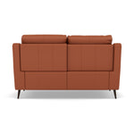 Revel 2 Seater Recliner Sofa - 2 Seater Sofa with 2 Power Recliners Cat 20S - Power Recliner with USB — NWS-605D WARM BROWN, gallery image 2
