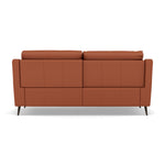Revel 3 Seater Recliner Sofa - 2.5 Seater Sofa with 2 Power Recliners Cat 20S - Power Recliner with USB — NWS-605D WARM BROWN, gallery image 2