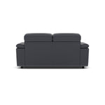 Nicoletti Rossini 2 Seater Recliner Sofa - 2 Seater Sofa Power Recliner & Power Headrest CB - Power with Power Headrest & USB — Torello PS Blu -S 81, gallery image 2