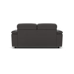 Nicoletti Rossini 2 Seater Recliner Sofa - 2 Seater Sofa Power Recliner & Power Headrest CB - Power with Power Headrest & USB — Torello PS Chocol -S 91, gallery image 2