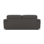 Nicoletti Rossini 3 Seater Recliner Sofa - 3 Seater Sofa Power Recliner CB - Power Recliner with USB — Torello PS Grigio Scuro 327, gallery image 2