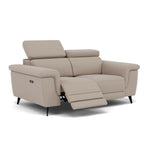 Sparta 2 Seater Recliner Sofa - 2 Str W/ 2 Power Recliner W/ 2 Ratchet Headrest Fabric - Power with Manual Headrest — CU9101-5-UK Oxford Beige, gallery image 1