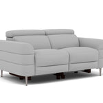 Hoy 2 Seater Sofa - 2 Str Static W/Manual Headrest Fabric — CU9102-5-UK Oxford Silver, gallery image 1