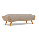 Siena Footstool - Large Footstool F8 + Cat 60 — Darwin Mink 50366+Cat 60/06, gallery image 1