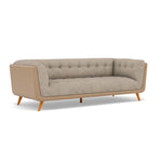 Siena 3 Seater Sofa - 2.5 Seater Sofa F8 + Cat 60 — Darwin Mink 50366+Cat 60/06, gallery image 1