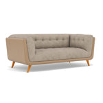 Siena Large 2 Seater Sofa - 2.2 Seater Sofa F8 + Cat 60 — Darwin Mink 50366+Cat 60/06, gallery image 1