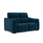 Beck 2 Seater Sofa - 2 Seater Sofa Fabric — FAB-CAN-330 STEEL BLUE, gallery image 1
