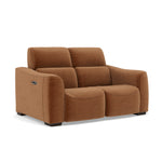 Beck 2 Seater Sofa - 2 Seater Sofa Fabric — FAB-CAN-500 CARAMEL, gallery image 1