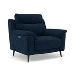 Revel Armchair - Armchair Fabric — FAB-LKV - 13 NAVY, gallery image 1