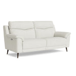 Revel Small 3 Seater Sofa - 2.5 Seater Sofa Compact Fabric — FAB-LKV - 18 FROST, gallery image 1