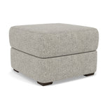 Echo Footstool - Footstool Fabric — FAB-MIL-105 IRON, gallery image 1