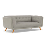 Siena Large 2 Seater Sofa - 2.2 Seater Sofa F8 + Cat 60 — Hopsack Dove 70001+Cat 60/28, gallery image 1