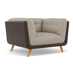 Siena Armchair - Armchair F8 + Cat 60 — Hopsack Linen 70004+Cat 60/08, gallery image 1