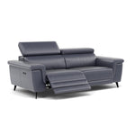 Sparta 3 Seater Recliner Sofa - 3 Str W/ 2 Power Recliner W/ 2 Power Headrest Cat NL/O/S - Power with Power Headrest & USB — NL5100 New York Dark Blue, gallery image 1
