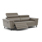 Sparta 3 Seater Recliner Sofa - 3 Str W/ 2 Power Recliner W/ 2 Power Headrest Cat NL/O/S - Power with Power Headrest & USB — NL5102 New York Cement, gallery image 1