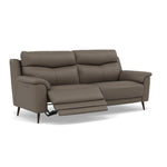 Revel 3 Seater Recliner Sofa - 2.5 Seater Sofa with 2 Power Recliners Cat 20S - Power Recliner with USB — NWS-042E ELEPHANT, gallery image 1