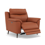 Revel Recliner Armchair - Power Recliner Chair Cat 20S - Power Recliner with USB — NWS-605D WARM BROWN, gallery image 1