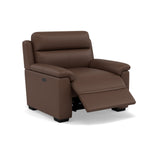 Eldon Recliner Armchair - Power Recliner Chair CAT20S - Power Recliner with USB — NWS-512E CACAO BROWN, gallery image 1