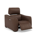 Beck Recliner Armchair - Power Recliner Chair Cat 20S - Power Recliner with USB — NWS-512E CACAO BROWN, gallery image 1