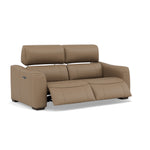Beck 3 Seater Recliner Sofa - 2.5 Seater Sofa with 2 Power Recliners Cat 20S - Power Recliner with USB — NWS-513E PINE BARK, gallery image 1