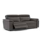 Nicoletti Rossini 3 Seater Recliner Sofa - 3 Seater Sofa Power Recliner CB - Power Recliner with USB — Torello PS Grigio Scuro 327, gallery image 1