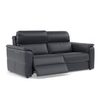 Nicoletti Giacomo 3 Seater Recliner Sofa - 3 Seater Sofa Power Recl Lumber Support CB Torello - Power With Power Headrest Footrest Lumbar & USB — Torello PS Blu -S 81, gallery image 1
