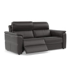 Nicoletti Giacomo 3 Seater Recliner Sofa - 3 Seater Sofa Power Recl Lumber Support CB Torello - Power With Power Headrest Footrest Lumbar & USB — Torello PS Chocol -S 91, gallery image 1