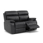 Galaxy 2 Seater Recliner Sofa - 2 Seater 2 Power Recliners Cat 20S - Power Recliner with USB — BXS-058E SHALE, gallery image 1