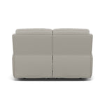 Galaxy 2 Seater Recliner Sofa - 2 Seater 2 Power Recliners Cat 20S - Power Recliner with USB — BXS-251E GREY, gallery image 2