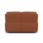 Galaxy 2 Seater Recliner Sofa - 2 Seater 2 Power Recliners Cat 20S - Power Recliner with USB — BXS-334E PECAN BROWN, gallery image 2