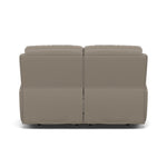Galaxy 2 Seater Recliner Sofa - 2 Seater 2 Power Recliners Cat 20S - Power Recliner with USB — BXS-722A TAUPE, gallery image 2