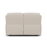 Galaxy 2 Seater Recliner Sofa - 2 Seater 2 Power Recliners Cat 20S - Power Recliner with USB — BXS-156E FROST, gallery image 2