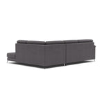Bolero Corner Sofa - Combination 2 2 Piece Corner Right Terminal Fabric - Right Hand Facing — SFA-PEY-12 ELEPHANT, gallery image 2