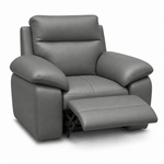 Nicoletti Vivaldi Recliner Armchair - Power Recliner Chair CK Botero - Power Recliner with USB-C — Botero 2162 Grigio, gallery image 2