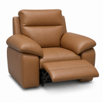 Nicoletti Vivaldi Recliner Armchair - Power Recliner Chair CK Botero - Power Recliner with USB-C — Botero 2151 Cuoio, gallery image 2